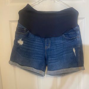 Old Navy Maternity Jean Shorts size 10